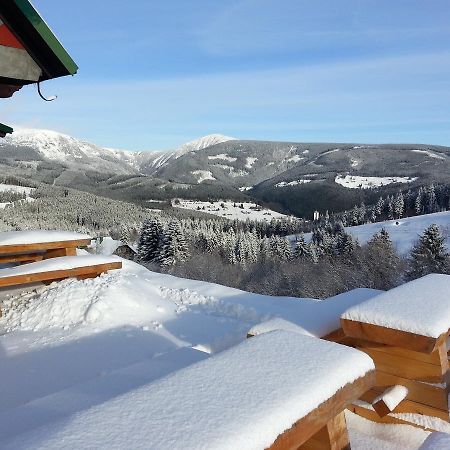 Horska Chata Dimrovka Hotell Pec pod Sněžkou Eksteriør bilde